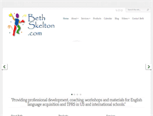 Tablet Screenshot of bethskelton.com